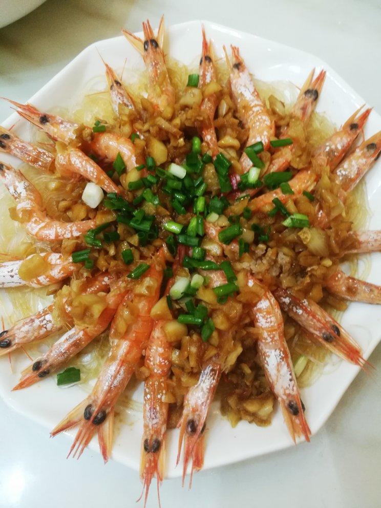蒜蓉粉丝蒸虾