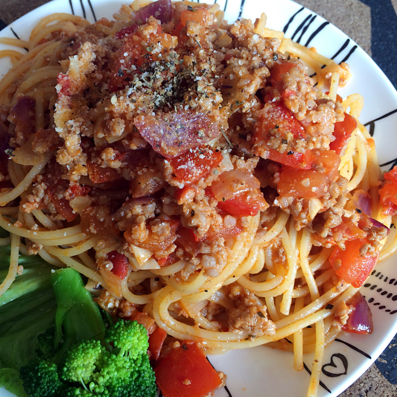 番茄肉酱意大利面