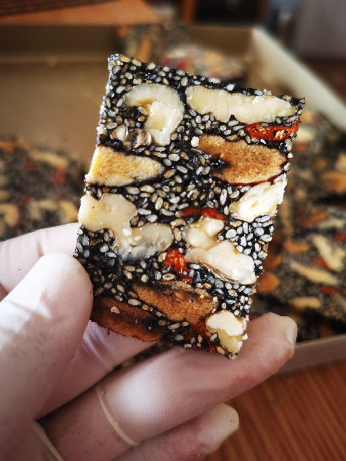 芝麻核桃营养糕～不放阿胶