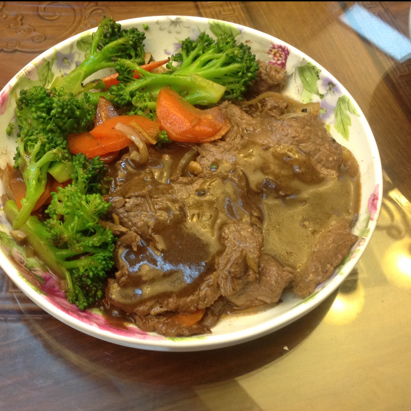 黑椒牛扒