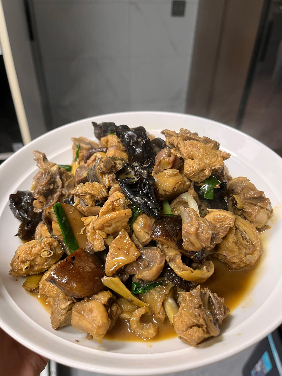 香菇炒鸡块