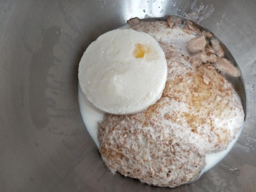 纯奶手撕吐司的做法 步骤1