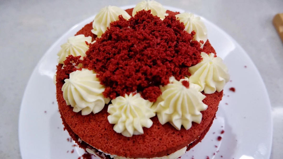 红丝绒裸蛋糕（6寸