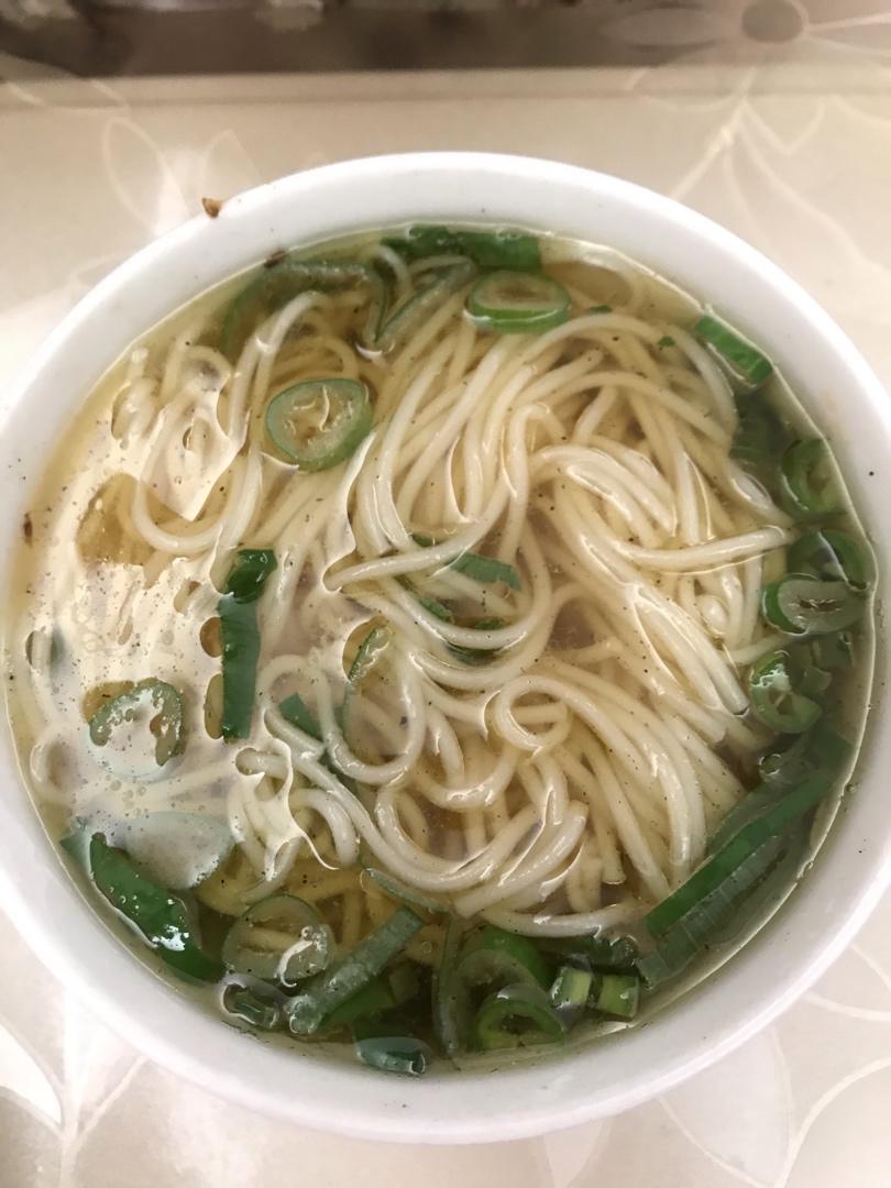 一碗热汤面