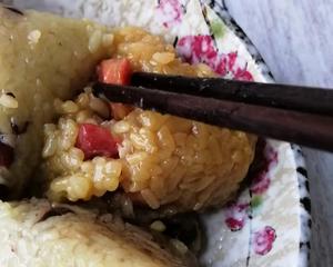 广式腊肠粽子（无绳版）的做法 步骤7