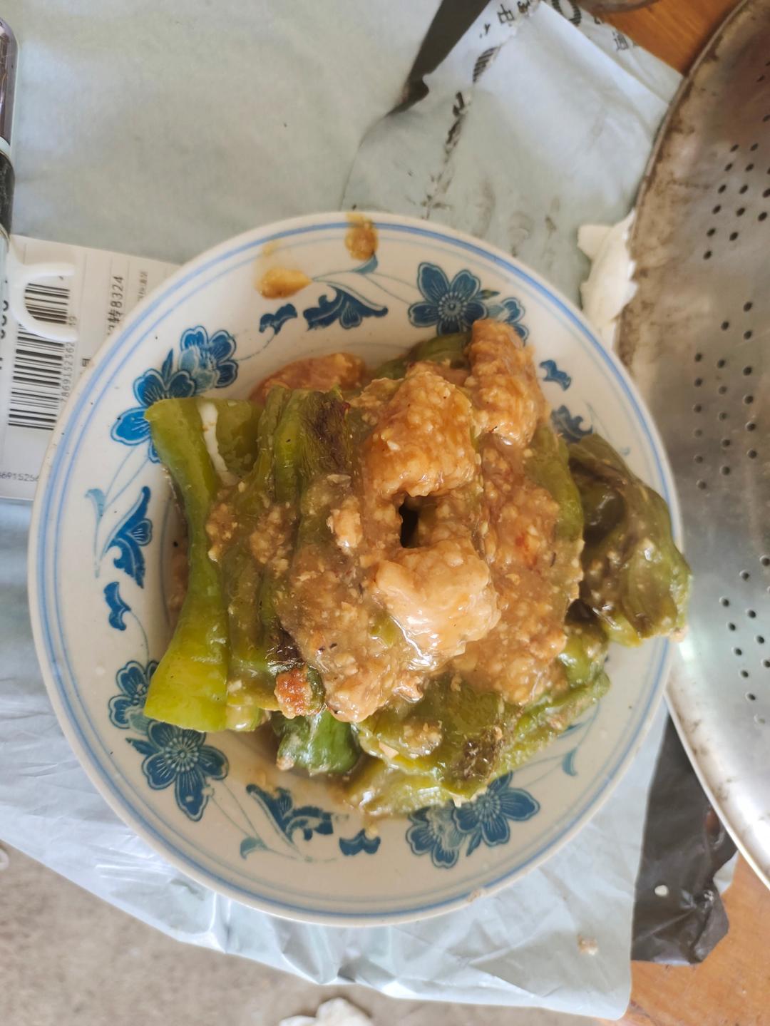 青椒酿肉