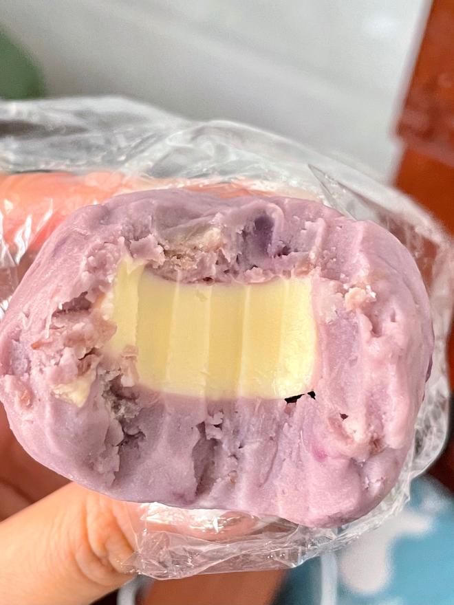 紫薯芋泥奶酪球的做法