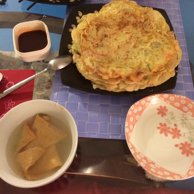 韩式海鲜饼