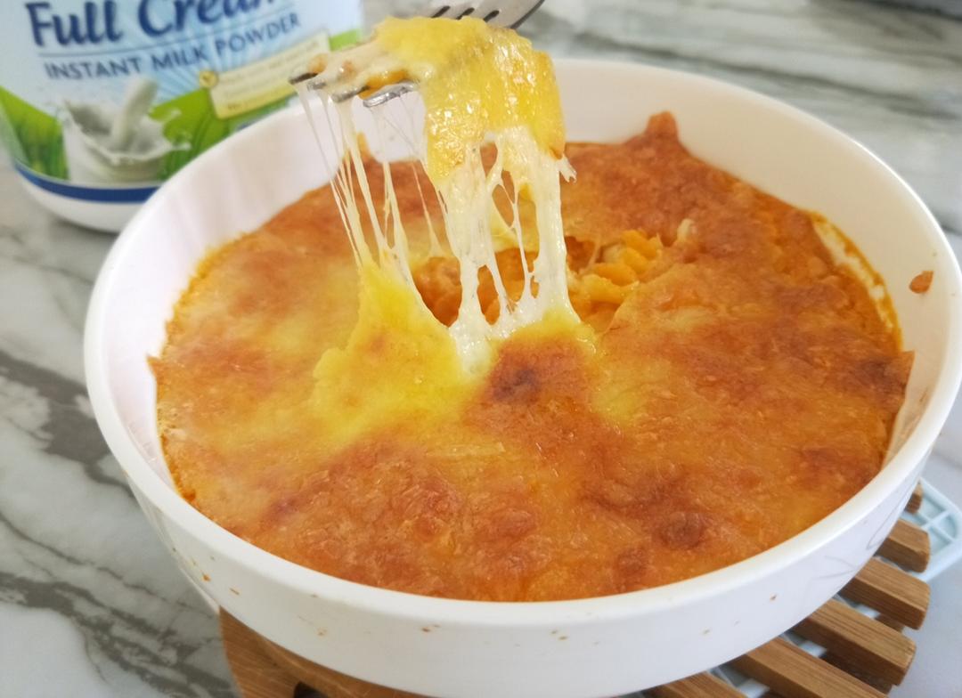 芝士焗红薯