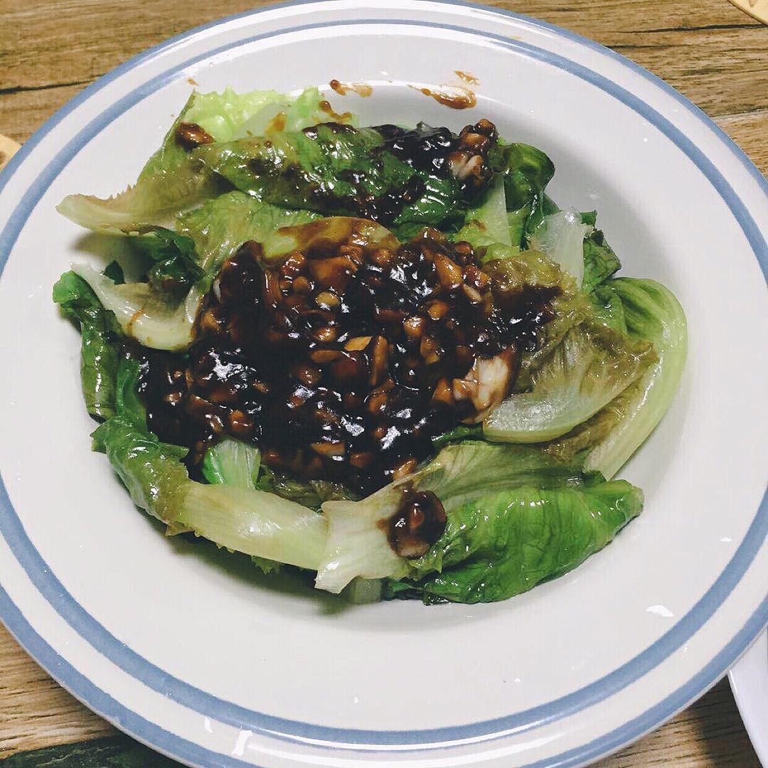 家常菜 蚝油生菜