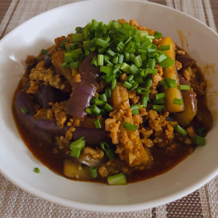 红烧肉沫茄子