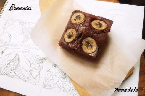 蔓越莓香蕉布朗尼的做法