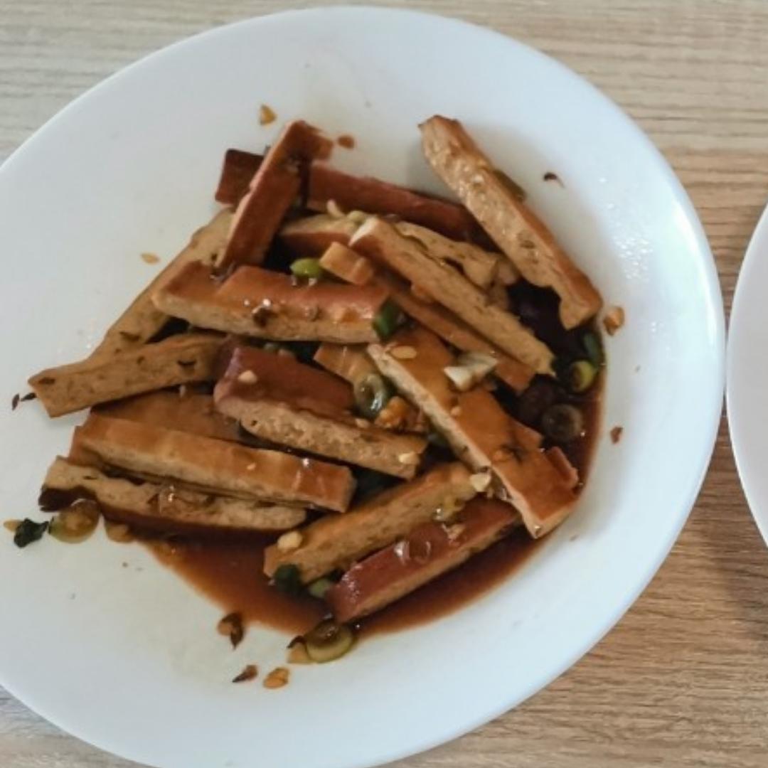 凉拌豆干(附详细万能凉拌料)
