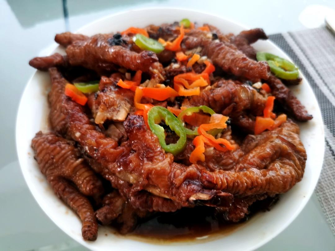 经典广东点心  豉汁蒸凤爪