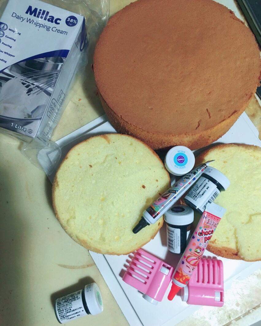 6寸基础戚风（蛋糕胚）