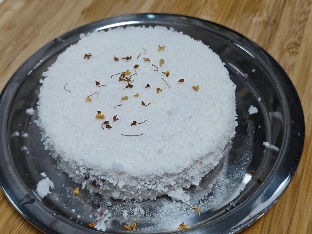 桂花豆沙糕（速成版）的做法