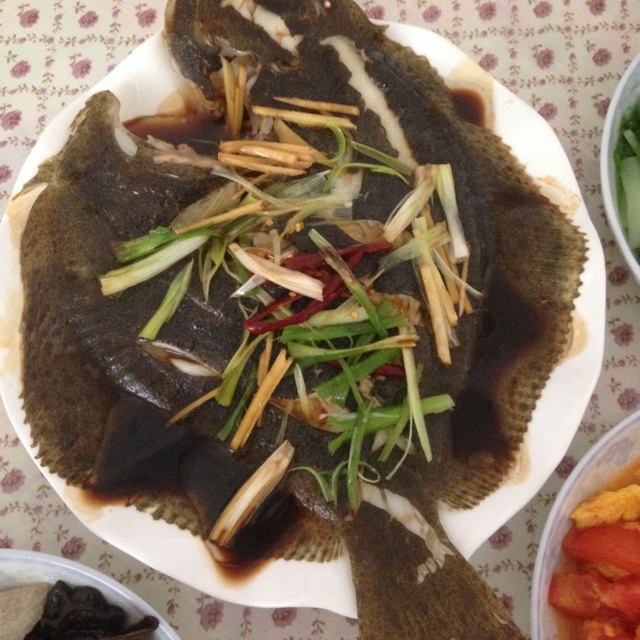 清蒸多宝鱼