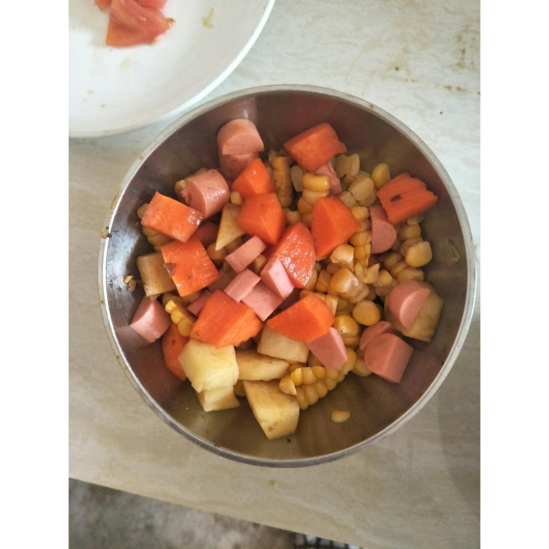 最爱的午饭，排骨焖饭