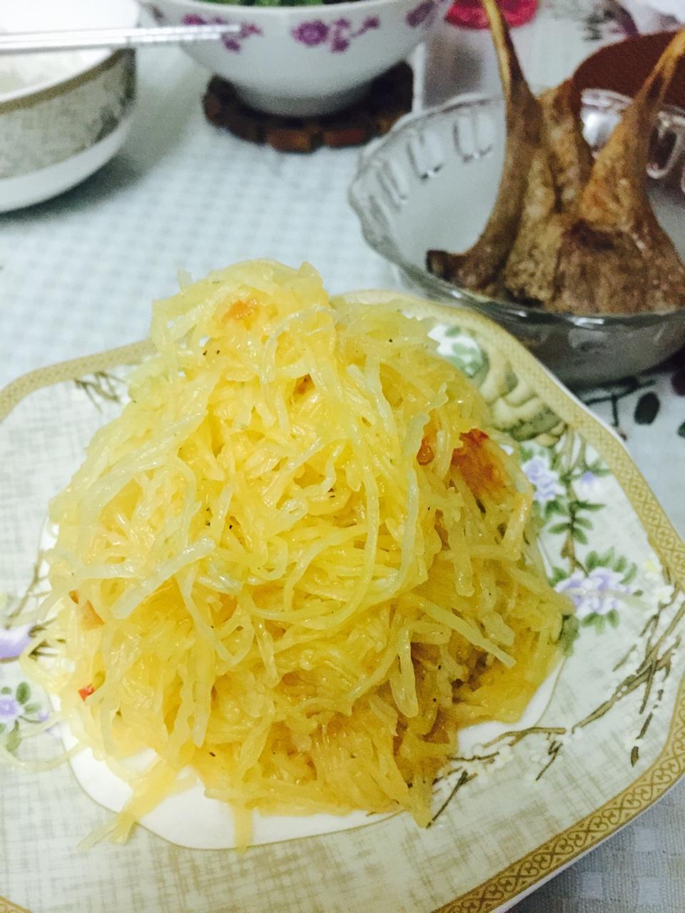 凉拌金丝瓜
