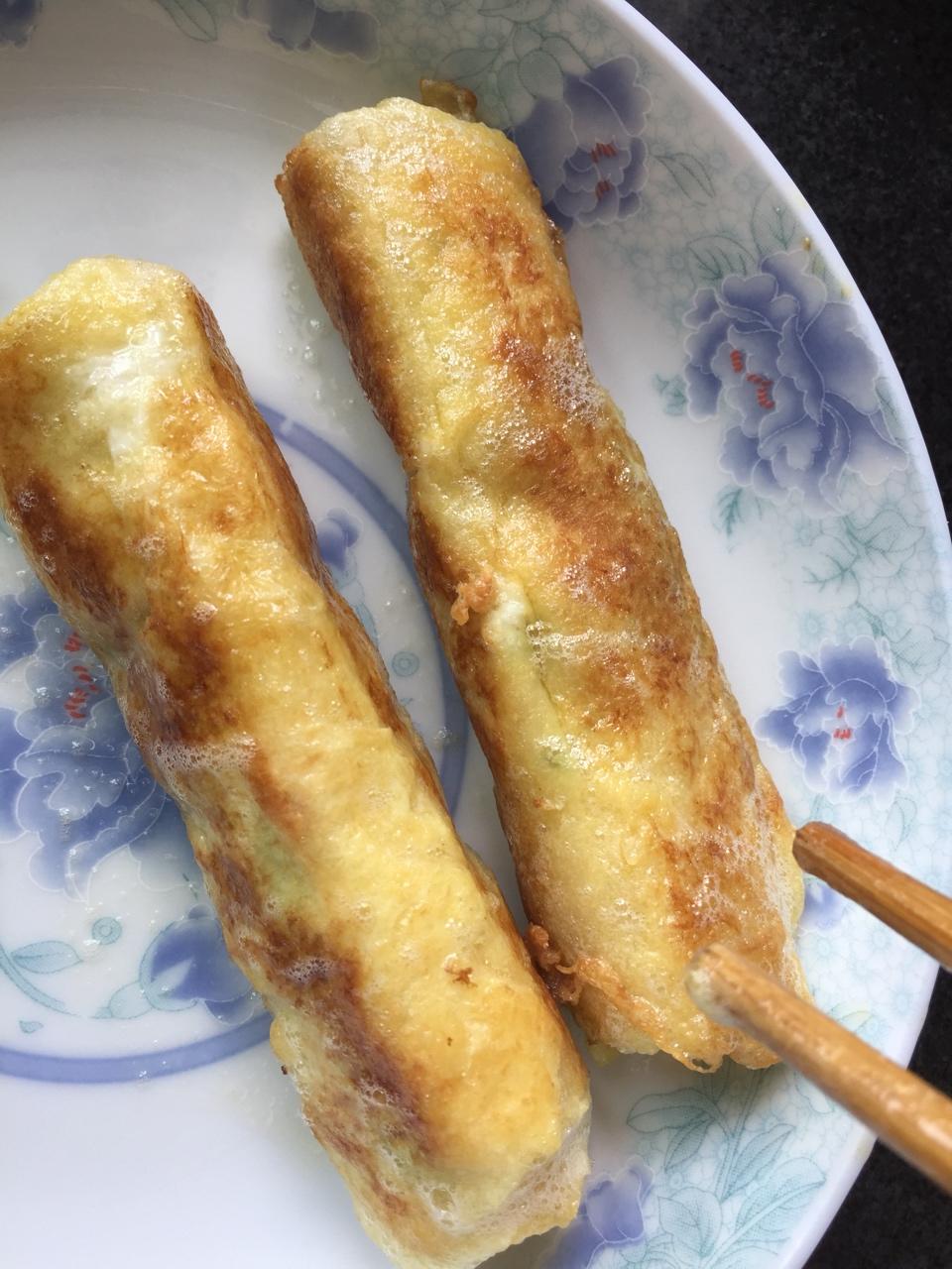 宝宝辅食食谱  牛油果香蕉卷