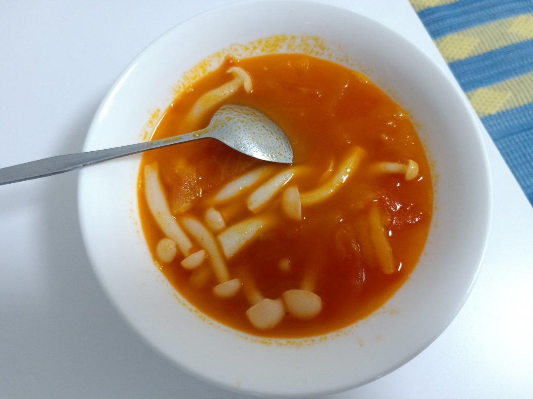 番茄白玉菇汤