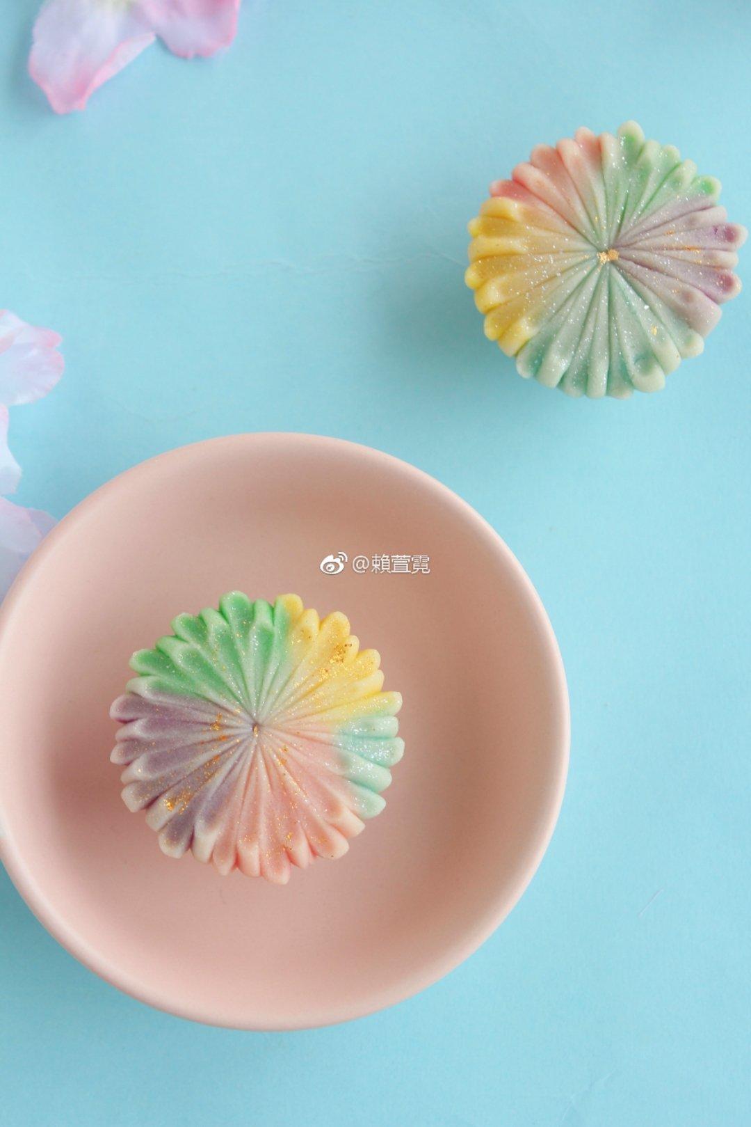练切菓子｜紫娇花详细做法