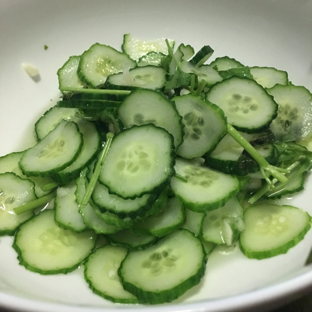 小清新拌黄瓜