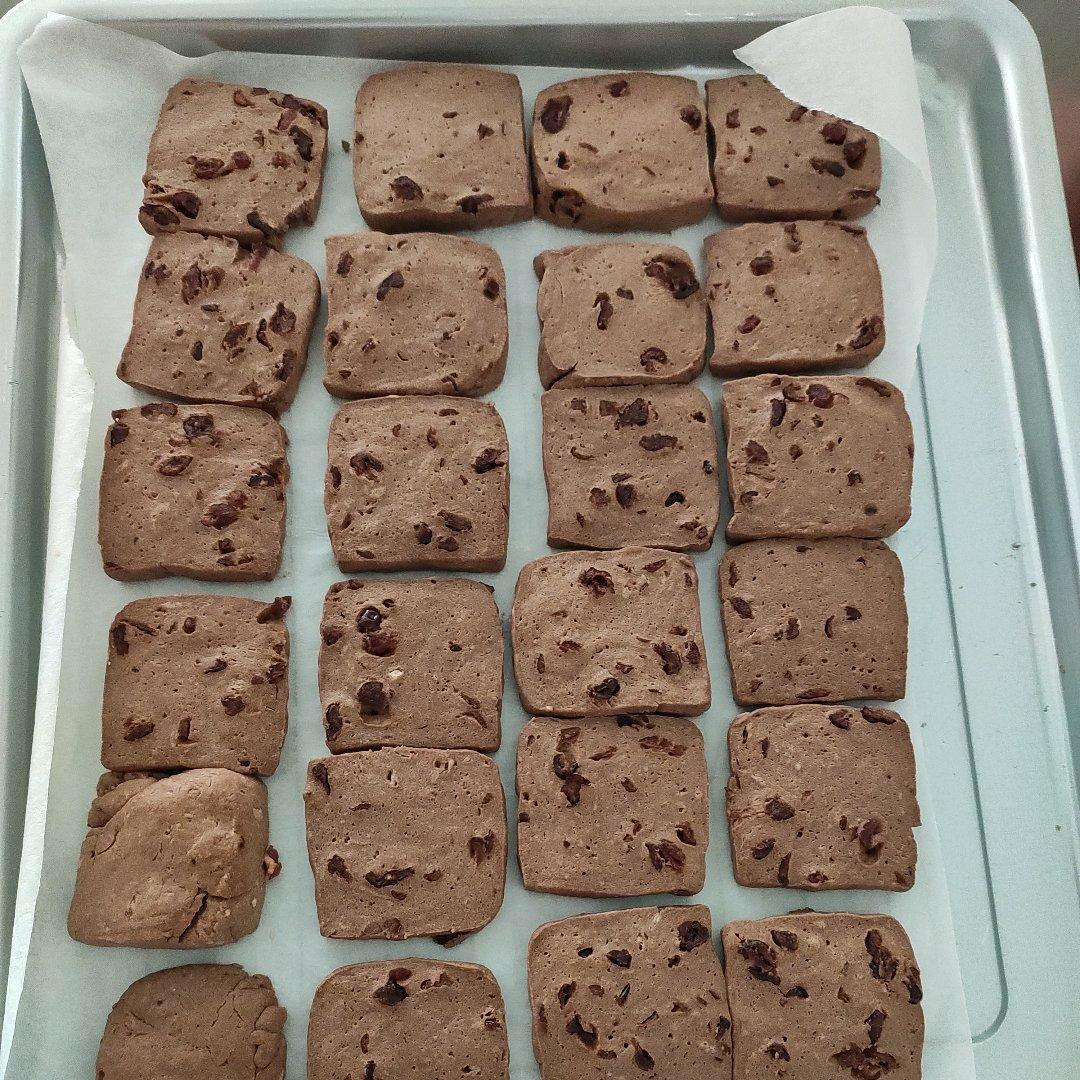 巧克力蔓越莓饼干