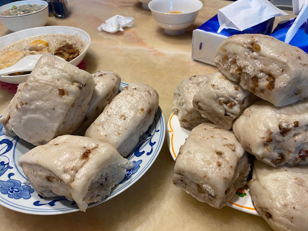 红枣核桃黑芝麻馒头