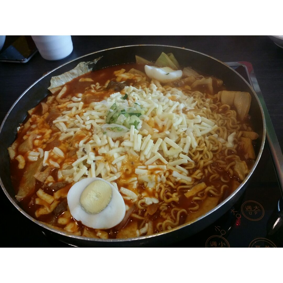 韩式芝士部队锅