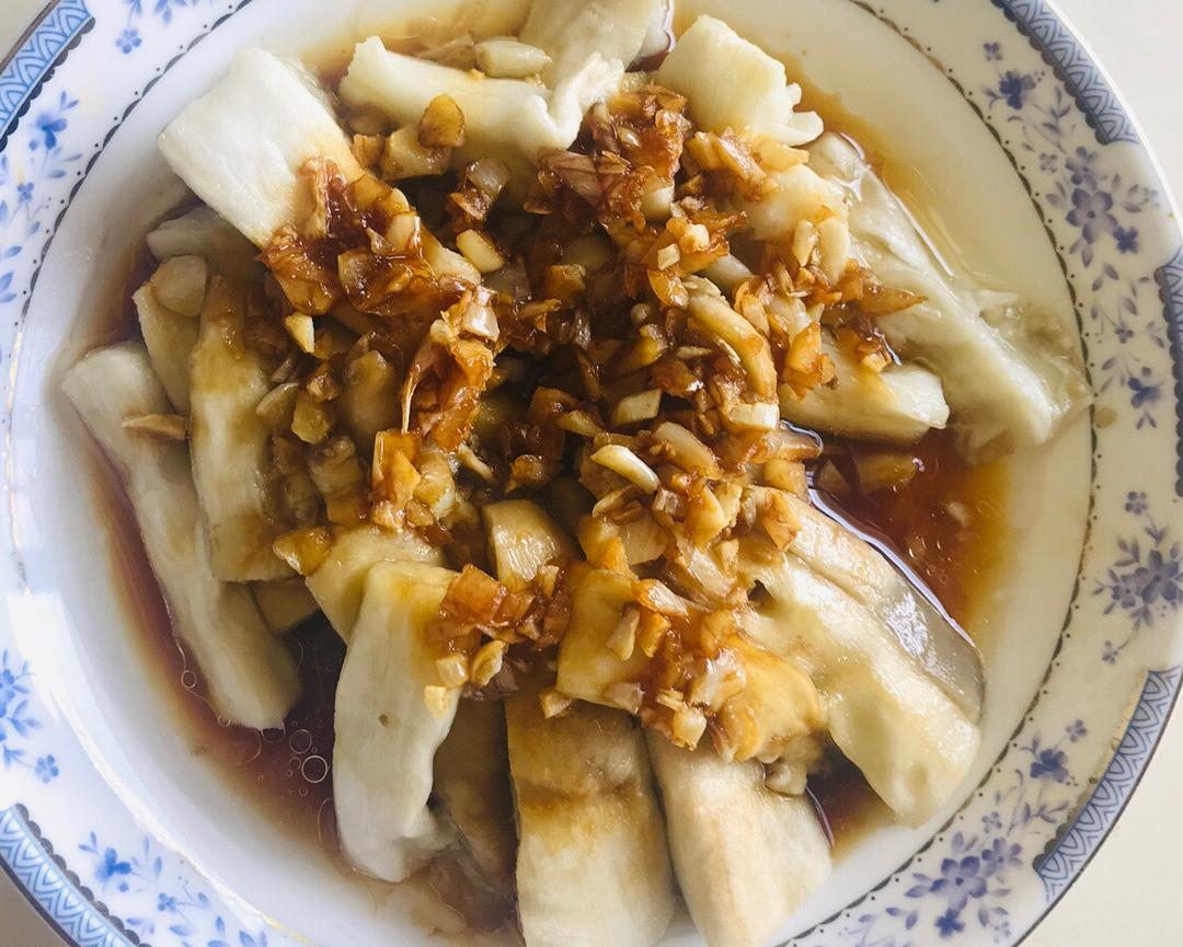 低油版本的蒸茄子的做法