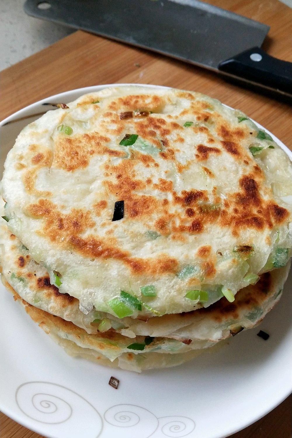 家常葱油饼