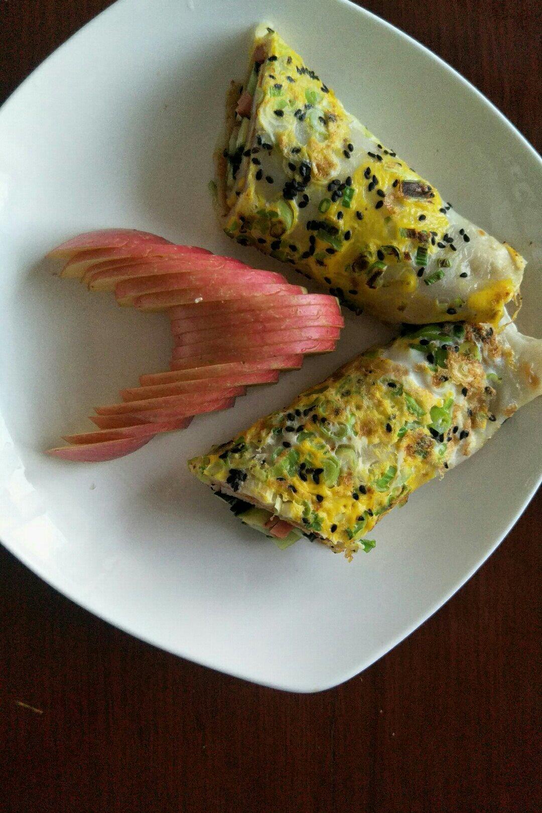 早餐鸡蛋饼