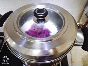 减脂——紫薯全麦馒头的做法 步骤2