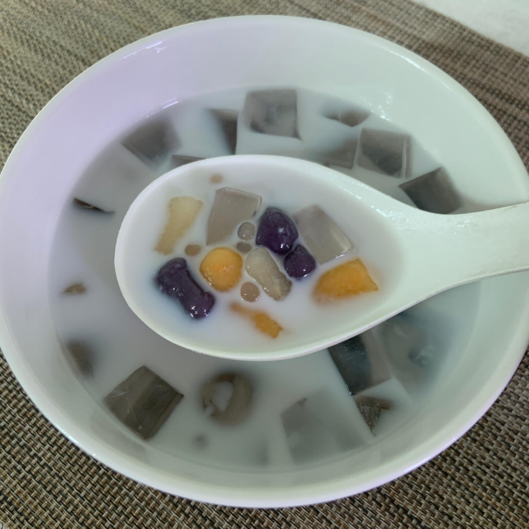 自制三色芋圆1⃣️（附上窍门详细比例）