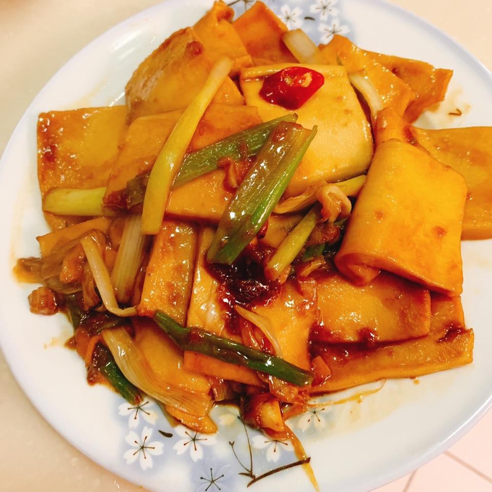 suye做的红烧千页豆腐