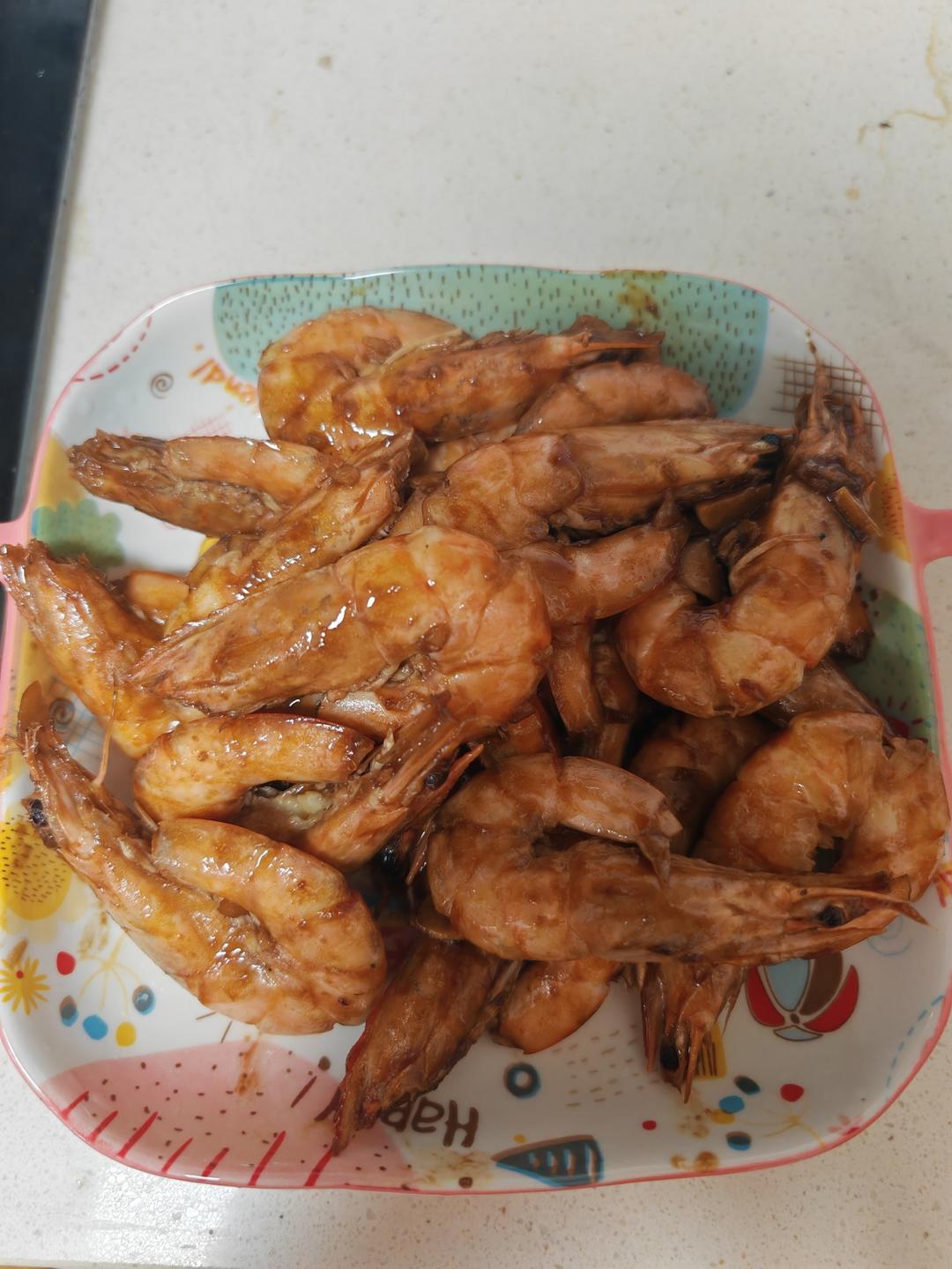 家庭版油焖大虾