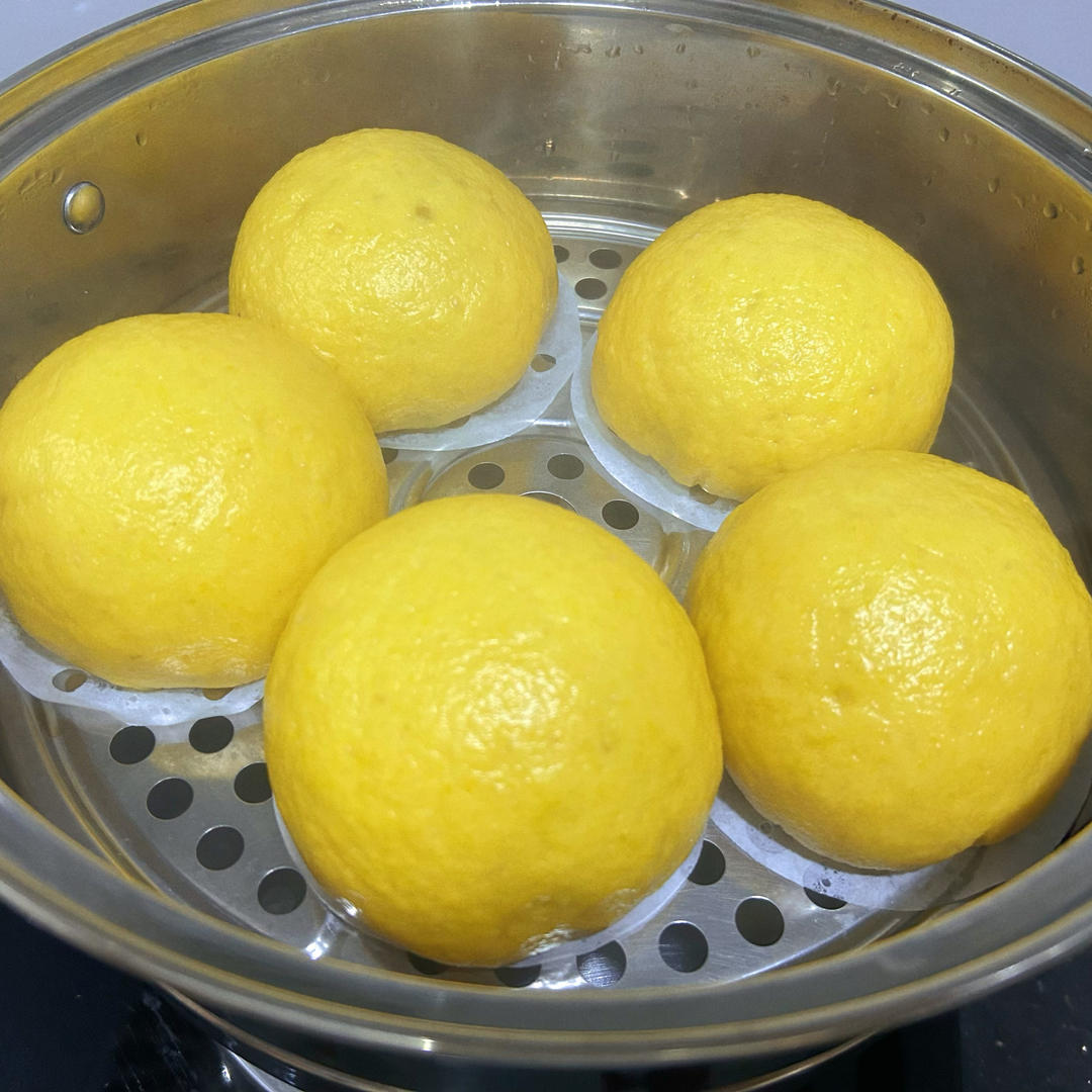 南瓜豆沙包