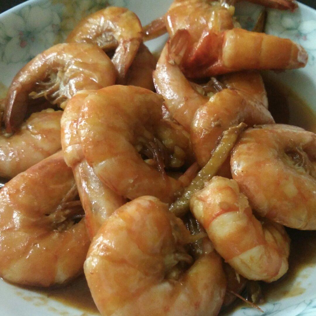 油焖大虾