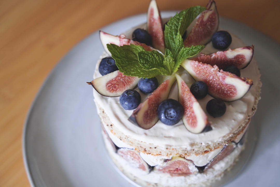 伯爵茶无花果慕斯蛋糕