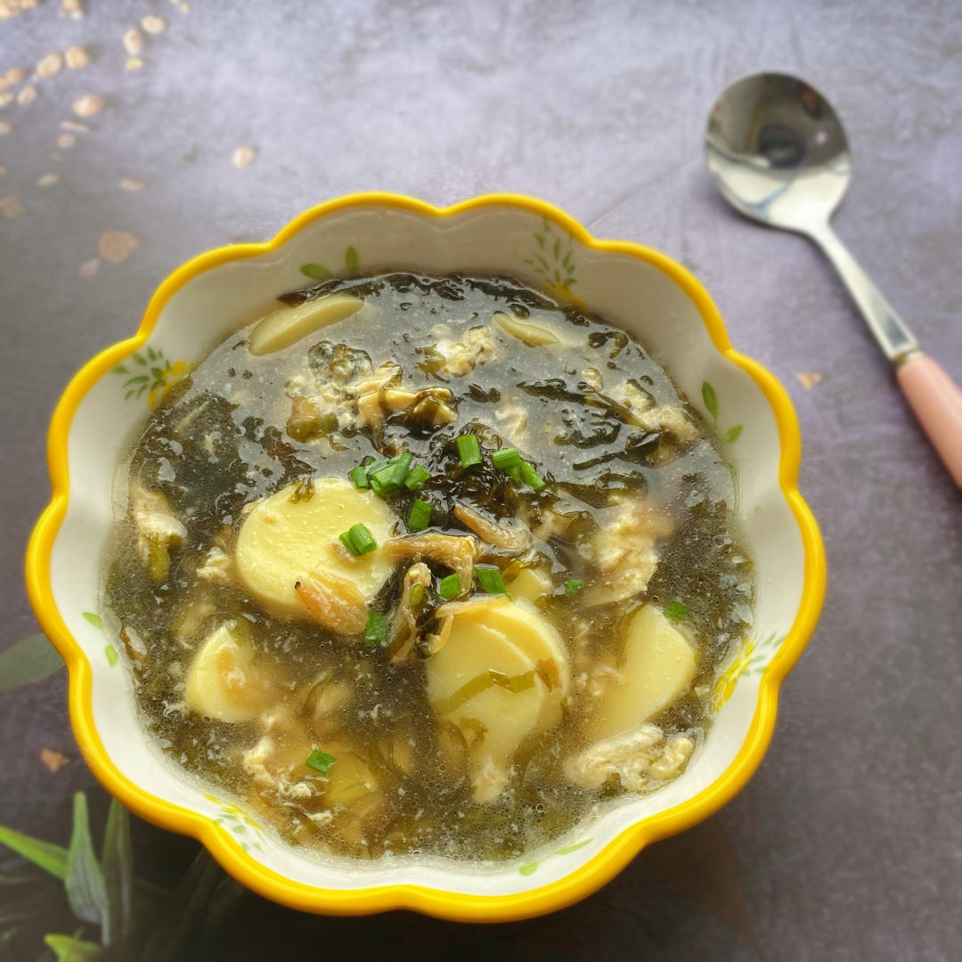 💯分分钟搞定春季长高‼️紫菜虾皮豆腐汤
