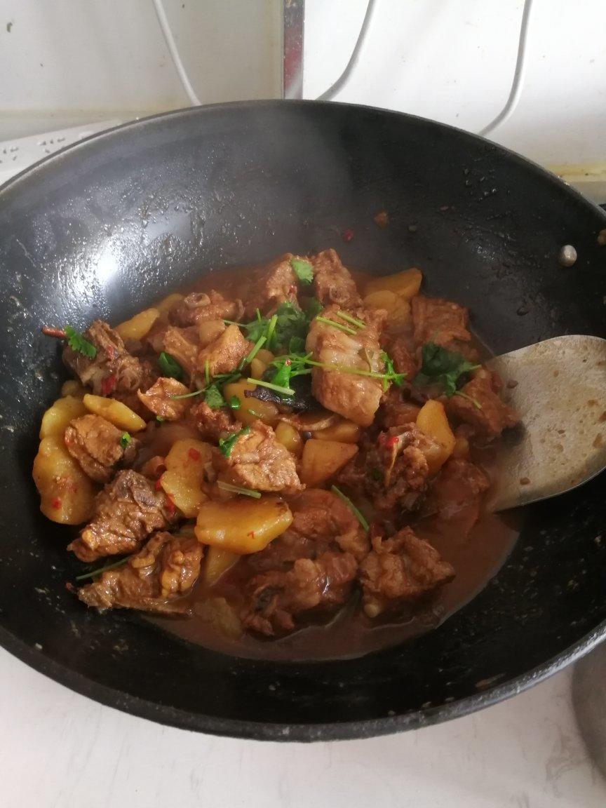 排骨炖土豆