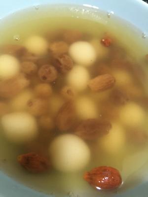 葡萄干糯米小丸子甜汤的做法 步骤6