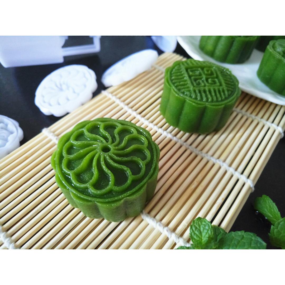 网红青团～～咸蛋黄肉松青团