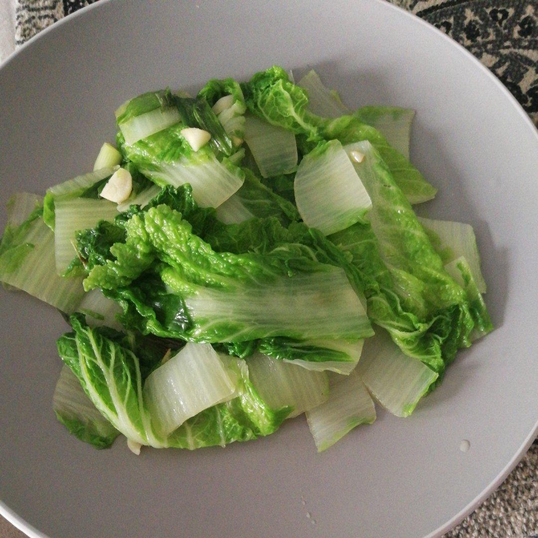 最容易的家常菜之——清炒大白菜