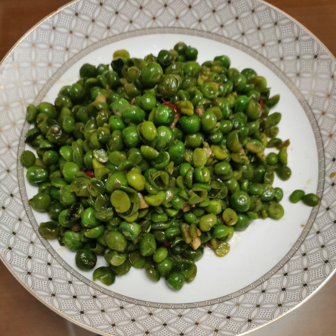 清炒豌豆