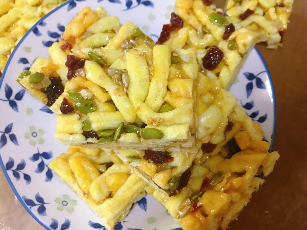 黑芝麻鸡蛋沙琪玛 两个关键温度很重要 手把手教你一次成功