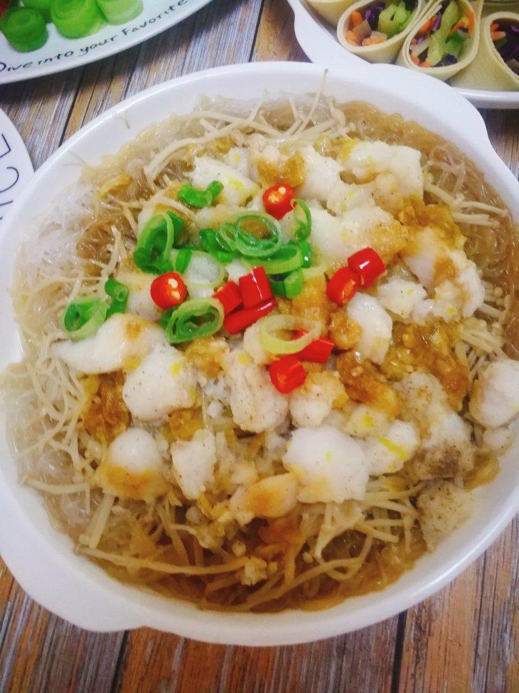 🔥吃不胖❗️蒜蓉粉丝龙利鱼❗️