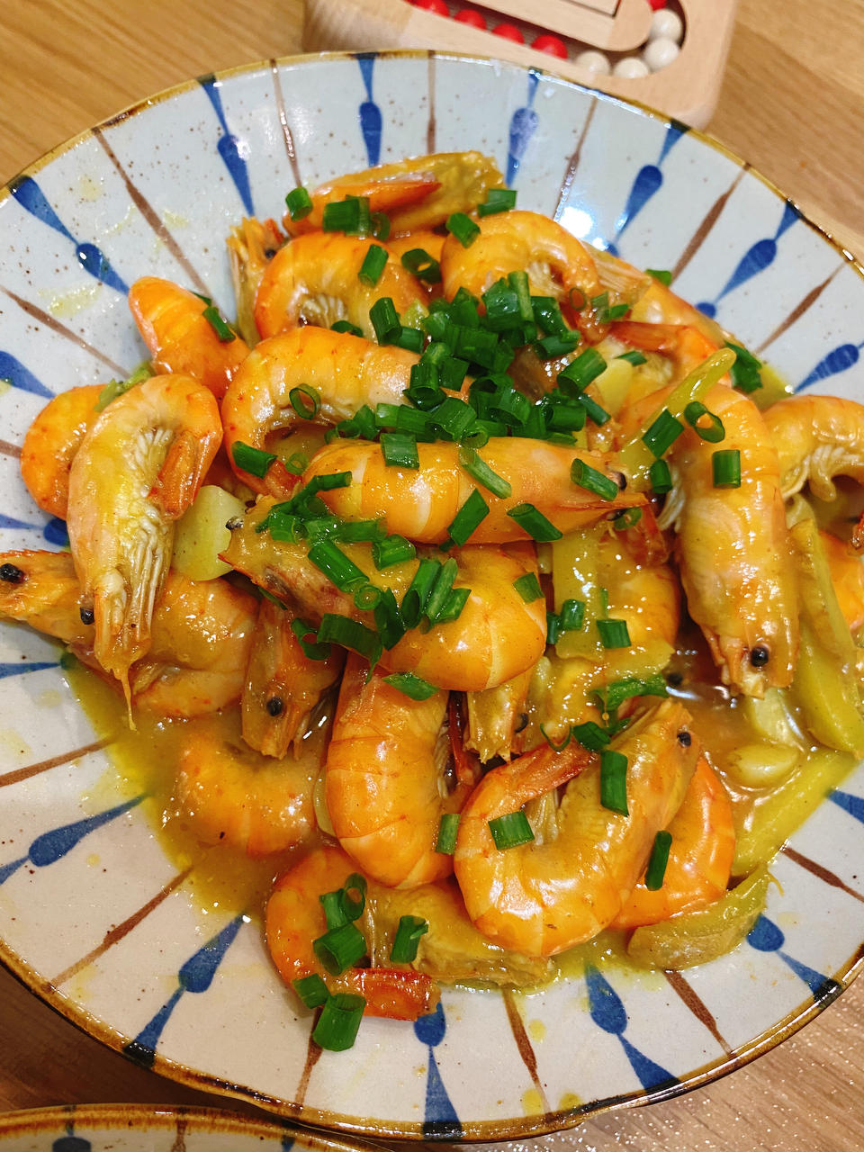 泰式咖喱虾