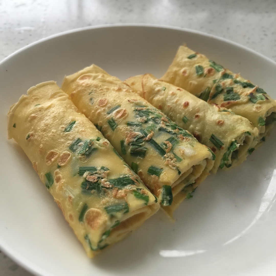 香葱鸡蛋饼